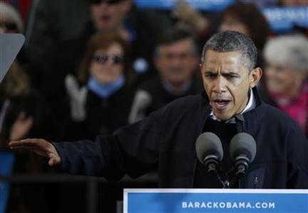 U.S. President Barack Obama gestures as he speaks in Madison, Wisconsin November 5, 2012, on his last day of campaigning. Credit: REUTERS/Larry Downing U.S. President Barack Obama gestures as he speaks in Madison, Wisconsin November 5, 2012, on his last day of campaigning. Credit: REUTERS/Larry Downing