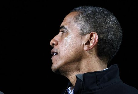 U.S. President Barack Obama appears with tears on his cheek during remarks at his final presidential campaign rally in Des Moines, Iowa, Nov U.S. President Barack Obama appears with tears on his cheek during remarks at his final presidential campaign rally in Des Moines, Iowa, Nov