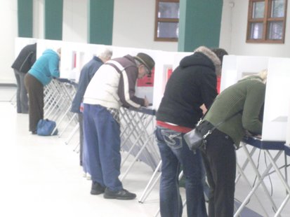 Voting in Wausau 11/6/12 Voting in Wausau 11/6/12