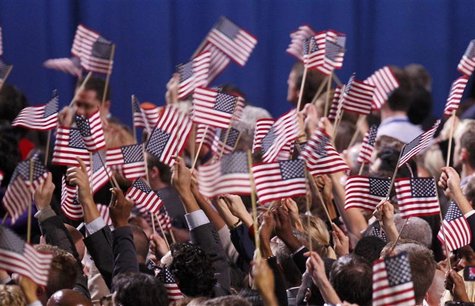 Supporters of U.S. President Barack Obama celebrate during his election night victory rally in Chicago, November 6, 2012. REUTERS/Jim Bourg Supporters of U.S. President Barack Obama celebrate during his election night victory rally in Chicago, November 6, 2012. REUTERS/Jim Bourg
