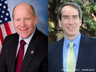 Reid Ribble (left) and Jamie Wall. Reid Ribble (left) and Jamie Wall.