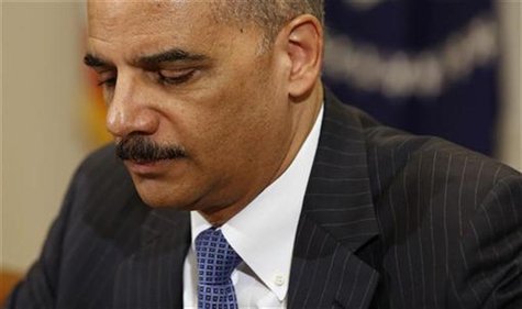 U.S. Attorney General Eric Holder during a meeting at the White House in Washington, July 26, 2012. REUTERS/Larry Downing U.S. Attorney General Eric Holder during a meeting at the White House in Washington, July 26, 2012. REUTERS/Larry Downing