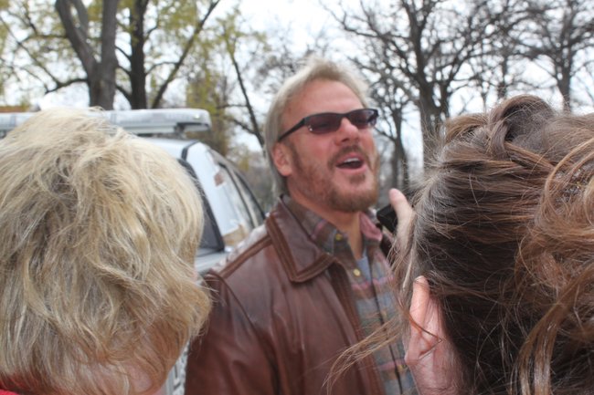 Judy took Y100 to work on her radio and won a visit from Phil Vassar, Bear, Charli, and Abby at the Green Bay Correctional Institution Business Office. She'll also be going to see Phil at the Meyer Theatre with Y100.