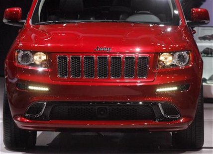 LED lights are shown on a 2012 Jeep Grand Cherokee during the first media preview day at the 2012 Chicago Auto Show in Chicago, Illinois Feb LED lights are shown on a 2012 Jeep Grand Cherokee during the first media preview day at the 2012 Chicago Auto Show in Chicago, Illinois Feb