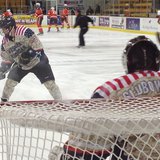 Broncos warm up prior to their game against Bowling Green