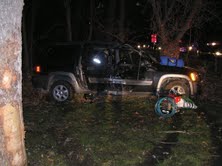 Hit and run driver leaves mess and friend from Kalamazoo behind in his wreck. Hit and run driver leaves mess and friend from Kalamazoo behind in his wreck.
