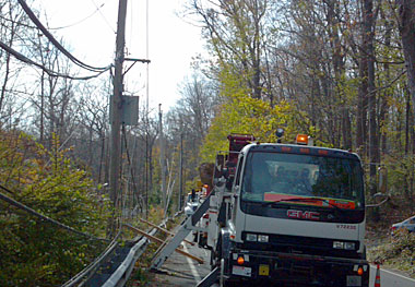 Wisconsin Public Service crews near Long Island Sound assisting with Hurricane Sandy restoration efforts. Picture courtesy WPS Wisconsin Public Service crews near Long Island Sound assisting with Hurricane Sandy restoration efforts. Picture courtesy WPS