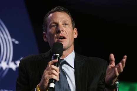 Lance Armstrong, founder of the LIVESTRONG foundation, takes part in a special session regarding cancer in the developing world during the C Lance Armstrong, founder of the LIVESTRONG foundation, takes part in a special session regarding cancer in the developing world during the C