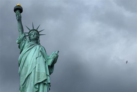 The Statue of Liberty is seen in New York October 27, 2012. REUTERS/Carlo Allegri The Statue of Liberty is seen in New York October 27, 2012. REUTERS/Carlo Allegri