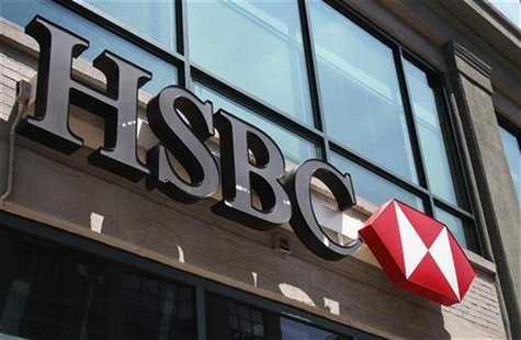 A view shows the entrance to a HSBC Bank branch in New York August 1, 2011. REUTERS/Shannon Stapleton A view shows the entrance to a HSBC Bank branch in New York August 1, 2011. REUTERS/Shannon Stapleton