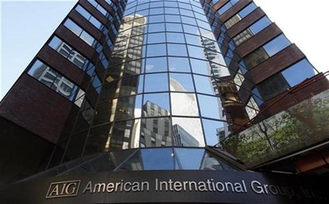 American International Group Inc. (AIG) corporate headquarters in New York is shown in this file photograph from November 10, 2008. REUTERS/ American International Group Inc. (AIG) corporate headquarters in New York is shown in this file photograph from November 10, 2008. REUTERS/