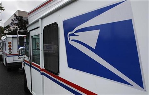 United States Postal Service trucks are seen in Manhasset, New York August 1, 2012. REUTERS/Shannon Stapleton United States Postal Service trucks are seen in Manhasset, New York August 1, 2012. REUTERS/Shannon Stapleton