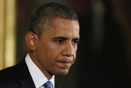 U.S. President Barack Obama attends his first news conference since he was re-elected, at the White House in Washington November 14, 2012. R U.S. President Barack Obama attends his first news conference since he was re-elected, at the White House in Washington November 14, 2012. R