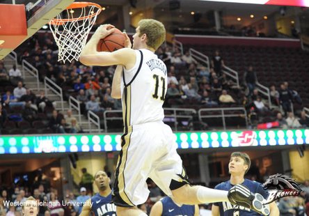 WMU F Nate Hutcheson, who scored a game-high 30 points in an 81-71 win over Loyola-Chicago in game one of the South Florida MTE in Tampa, FL, on Friday, November 16, 2012 (Photo courtesy of www.wmubroncos.com) WMU F Nate Hutcheson, who scored a game-high 30 points in an 81-71 win over Loyola-Chicago in game one of the South Florida MTE in Tampa, FL, on Friday, November 16, 2012 (Photo courtesy of www.wmubroncos.com)