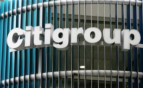The Citigroup sign is seen outside the Citigroup Center in New York, October 1, 2007. REUTERS/Shannon Stapleton The Citigroup sign is seen outside the Citigroup Center in New York, October 1, 2007. REUTERS/Shannon Stapleton