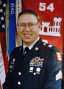 Sgt. John M. Russell, the Army sergeant accused of killing five fellow soldiers in Iraq, is seen in a military photo provided by his father, Sgt. John M. Russell, the Army sergeant accused of killing five fellow soldiers in Iraq, is seen in a military photo provided by his father,