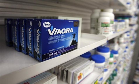 A box of Viagra, typically used to treat erectile dysfunction, is seen in a pharmacy in Toronto January 31, 2008. REUTERS/Mark Blinch A box of Viagra, typically used to treat erectile dysfunction, is seen in a pharmacy in Toronto January 31, 2008. REUTERS/Mark Blinch