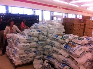 Potato donation for Feeding Branch County Potato donation for Feeding Branch County