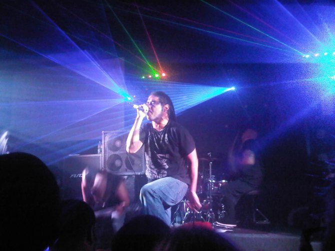 Mic Wendorf of Weston sent in this pic of Elias from Nonpoint