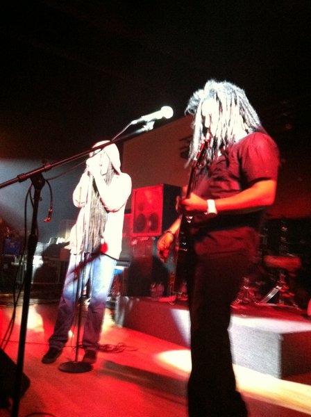 Rachael Brusky was up front for the show