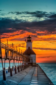 St. Joseph North Pier Lighthouse, taken by Sean Chess of Coldwater, will be featured in the 2013 Pure Michigan Travel Guide. St. Joseph North Pier Lighthouse, taken by Sean Chess of Coldwater, will be featured in the 2013 Pure Michigan Travel Guide.