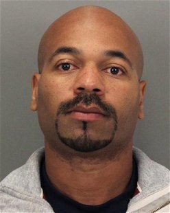 Kariem McFarlin, 35, is shown in this booking photograph released to Reuters August 17, 2012 by the Santa Clara County Sheriff's Department. Kariem McFarlin, 35, is shown in this booking photograph released to Reuters August 17, 2012 by the Santa Clara County Sheriff's Department.