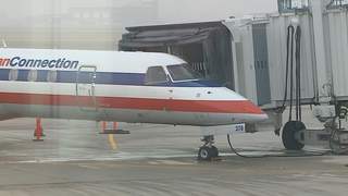 It was a foggy morning at Austin Straubel International Airport, Wednesday, November 21, 2012. (courtesy of FOX 11). It was a foggy morning at Austin Straubel International Airport, Wednesday, November 21, 2012. (courtesy of FOX 11).