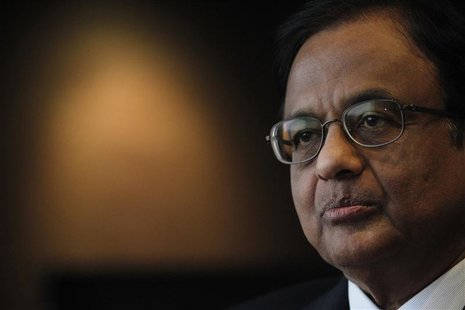 India's Finance Minister P. Chidambaram attends an interview with Reuters at a hotel during his visit for the G20 meeting in Mexico City in India's Finance Minister P. Chidambaram attends an interview with Reuters at a hotel during his visit for the G20 meeting in Mexico City in