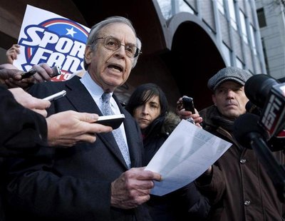 George H. Cohen, director of the Federal Mediation and Conciliation Service, makes a statement after negotiations collapsed between the Nati George H. Cohen, director of the Federal Mediation and Conciliation Service, makes a statement after negotiations collapsed between the Nati