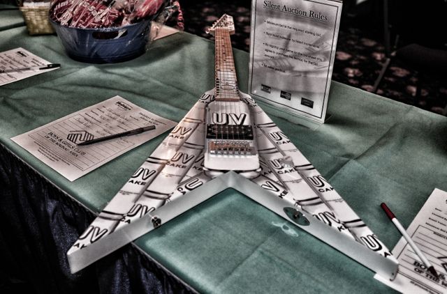 Auction item..a vodka guitar..wow!!!