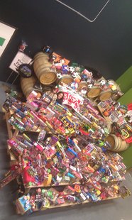 Some of the toys collected in the Toys For Tots campaign. Some of the toys collected in the Toys For Tots campaign.