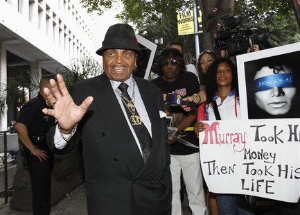 Joe Jackson, father of the late pop star Michael Jackson, leaves the courthouse during Dr. Conrad Murray's trial in the death of his son in Joe Jackson, father of the late pop star Michael Jackson, leaves the courthouse during Dr. Conrad Murray's trial in the death of his son in