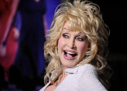 Actress and singer Dolly Parton arrives at the Hollywood premiere of "Joyful Noise" in Los Angeles, California January 9, 2012. REUTERS/Gus Actress and singer Dolly Parton arrives at the Hollywood premiere of "Joyful Noise" in Los Angeles, California January 9, 2012. REUTERS/Gus