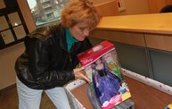 Jerry Bader Live @ Nicolet National Bank Collecting Presents for the Families of Children With Cancer Christmas Party 11