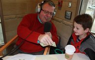 Jerry Bader Live @ Nicolet National Bank Collecting Presents for the Families of Children With Cancer Christmas Party 3