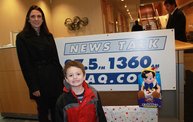 Jerry Bader Live @ Nicolet National Bank Collecting Presents for the Families of Children With Cancer Christmas Party 2