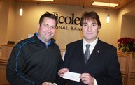 Jerry Bader Live @ Nicolet National Bank Collecting Presents for the Families of Children With Cancer Christmas Party 12