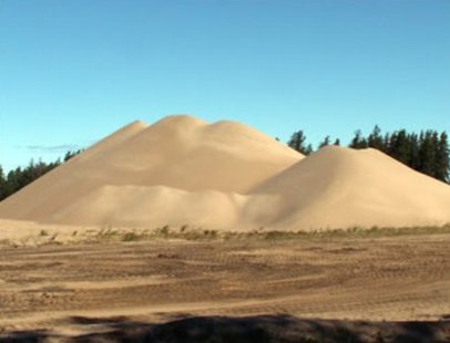 Sand mining Sand mining
