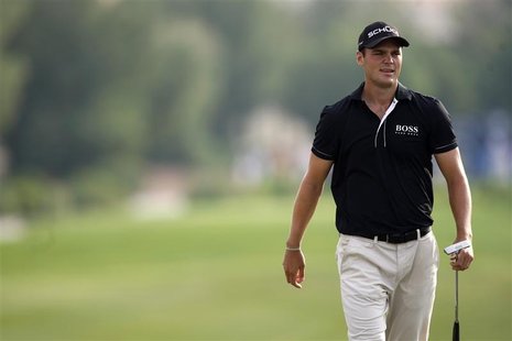 Martin Kaymer of Germany walks on the 15th green during the second round of the DP World Tour Championship at Jumeirah Golf Estates in Dubai Martin Kaymer of Germany walks on the 15th green during the second round of the DP World Tour Championship at Jumeirah Golf Estates in Dubai