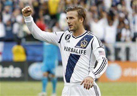 David Beckham Goals on Beckham Ends American Adventure With Second Title   News   Wsau News