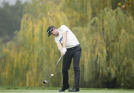 Keegan Bradley of the U.S. tees off on the fifth hole during the third round of the World Challenge golf tournament in Thousand Oaks, Califo Keegan Bradley of the U.S. tees off on the fifth hole during the third round of the World Challenge golf tournament in Thousand Oaks, Califo