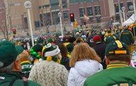 Y100 Tailgate Party at Brett Favre's Steakhouse :: Packers vs. Vikings 24