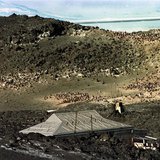 Ernest Shackleton's hut that was used by his British Antarctic (Nimrod) Expedition of 1907-09. AJS/TAN/CLH/ Ernest Shackleton's hut that was used by his British Antarctic (Nimrod) Expedition of 1907-09. AJS/TAN/CLH/