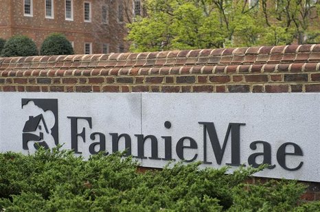 A view shows the Fannie Mae logo at its headquarters in Washington March 30, 2012. REUTERS/Jonathan Ernst A view shows the Fannie Mae logo at its headquarters in Washington March 30, 2012. REUTERS/Jonathan Ernst