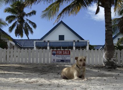 A dog sits outside of the home of anti-virus software pioneer John McAfee in San Pedro November 14, 2012. REUTERS/Henry Romero A dog sits outside of the home of anti-virus software pioneer John McAfee in San Pedro November 14, 2012. REUTERS/Henry Romero