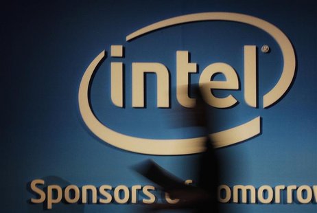 A woman walks past an Intel logo at the 2012 Computex in Taipei June 5, 2012. REUTERS/Yi-ting Chung A woman walks past an Intel logo at the 2012 Computex in Taipei June 5, 2012. REUTERS/Yi-ting Chung