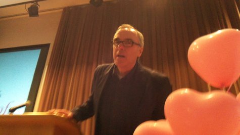 WVFM's Ken Lamphear served as Master of Ceremony for the event WVFM's Ken Lamphear served as Master of Ceremony for the event