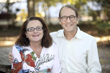 Psychiatrist Dr. Michael Mithoefer and his wife, nurse Ann Mithoefer, are shown in this undated handout photo courtesy of Hunter McRae and s Psychiatrist Dr. Michael Mithoefer and his wife, nurse Ann Mithoefer, are shown in this undated handout photo courtesy of Hunter McRae and s