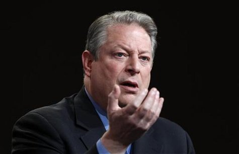 Former U.S. Vice President and Current TV Chairman and co-founder Al Gore speaks during the panel for Current TV's "Politically Direct" at t Former U.S. Vice President and Current TV Chairman and co-founder Al Gore speaks during the panel for Current TV's "Politically Direct" at t
