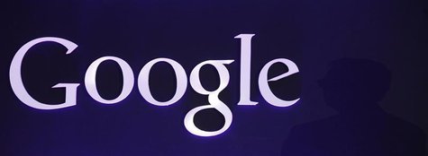 The Google logo is seen as Google Executive Chairman Eric Schmidt speaks at a promotional event for the Nexus 7 tablet in Seoul September 27 The Google logo is seen as Google Executive Chairman Eric Schmidt speaks at a promotional event for the Nexus 7 tablet in Seoul September 27